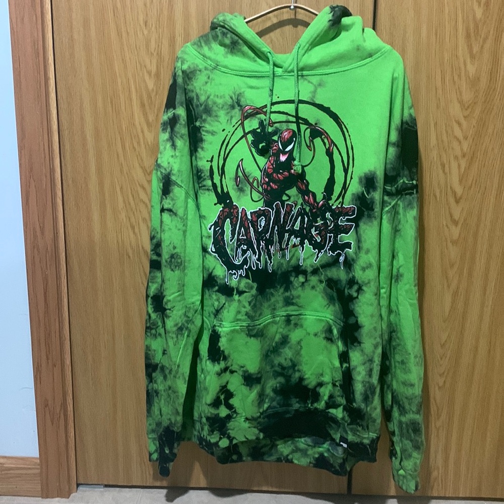Dim Mak Marvel Hoodie XXL venom Spider-Man carnage